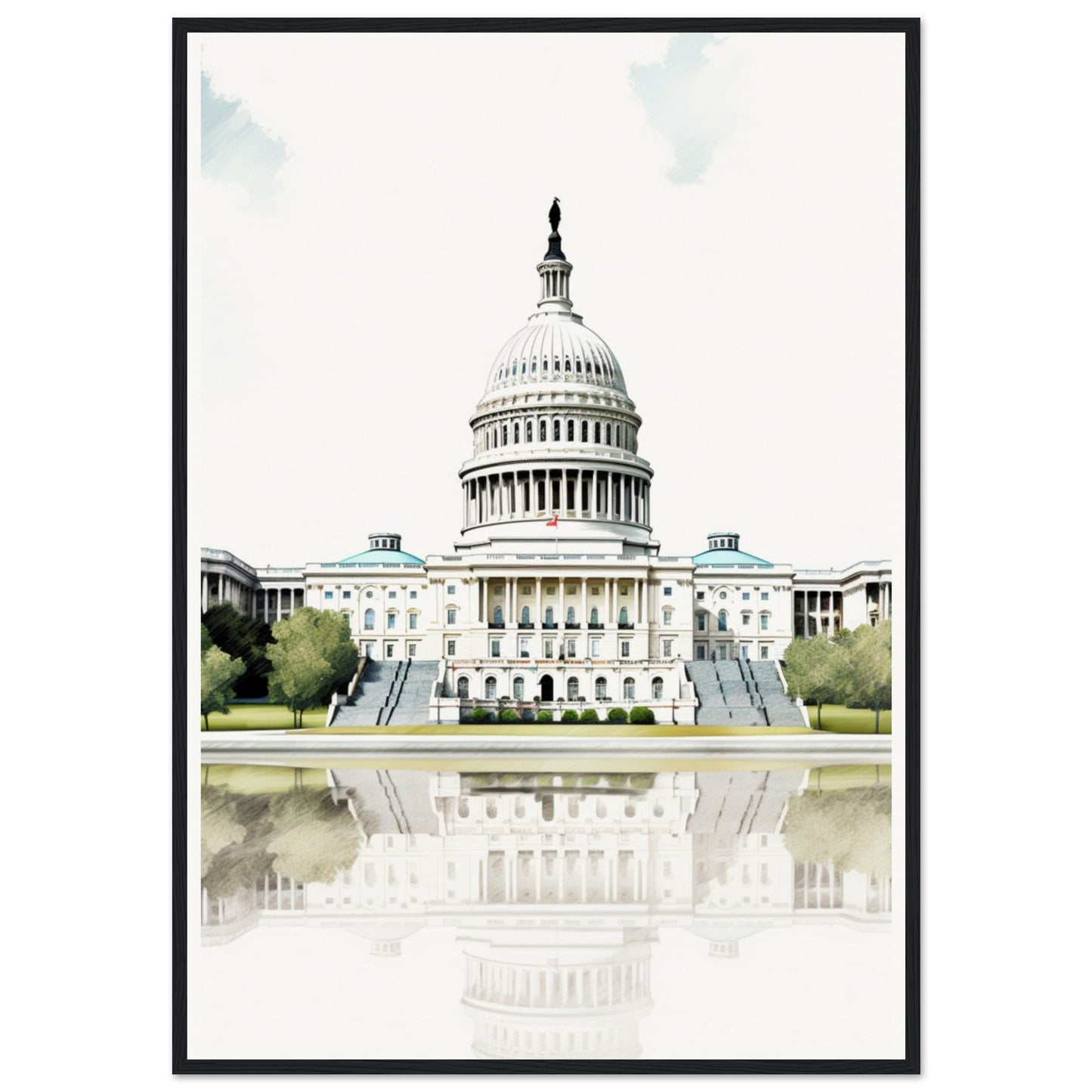 Museum-Quality Matte Paper Poster - Museum-Quality Matte Paper Wooden Framed Poster