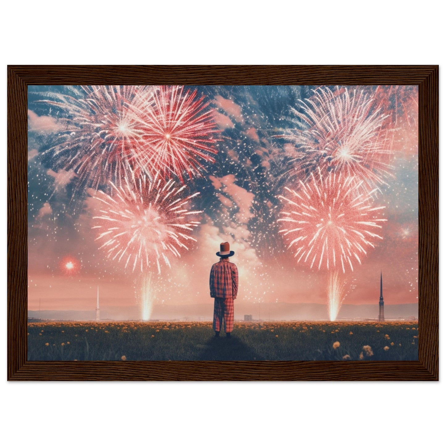 Premium Matte Paper Wooden Framed Poster