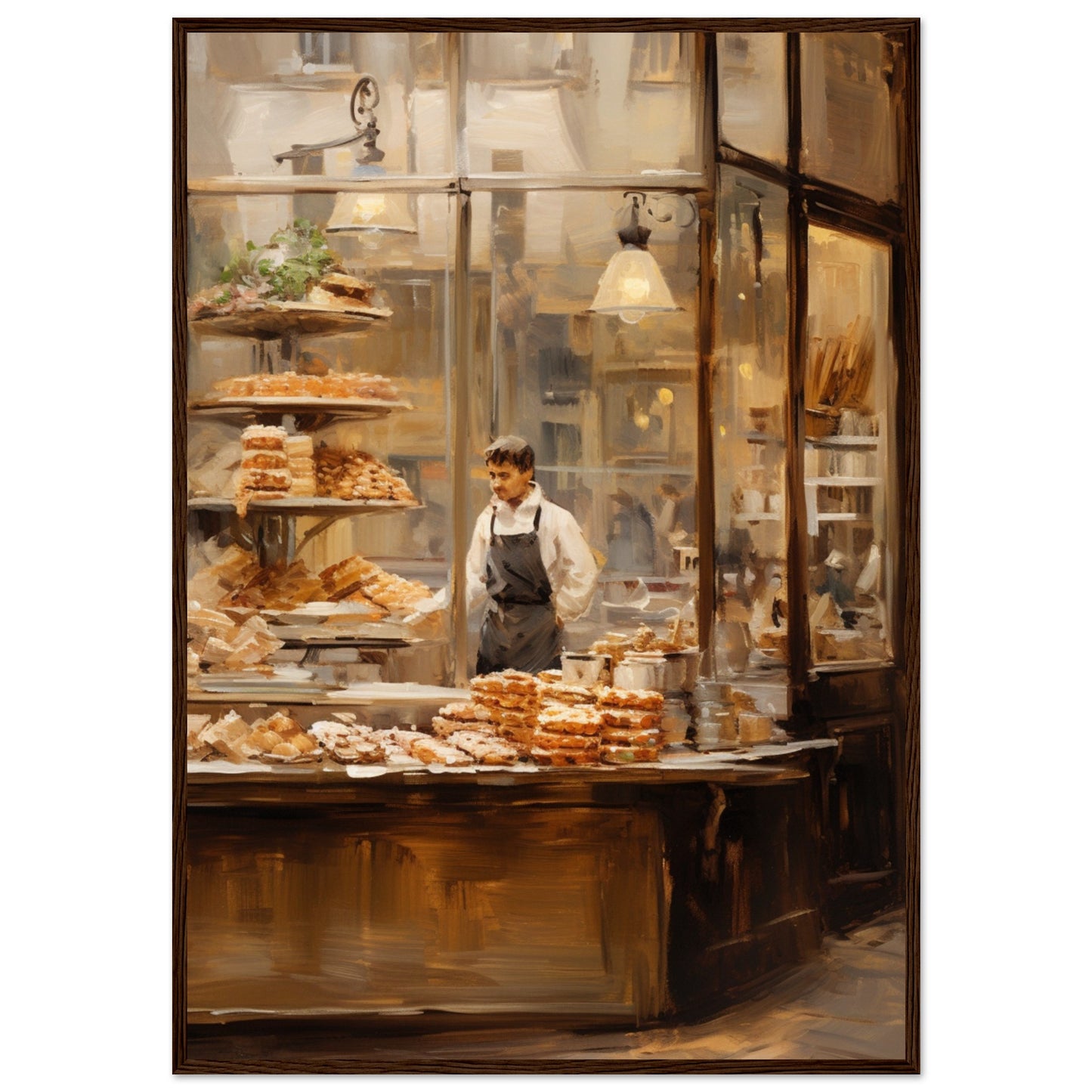 Museum-Quality Matte Paper Wooden Framed Poster