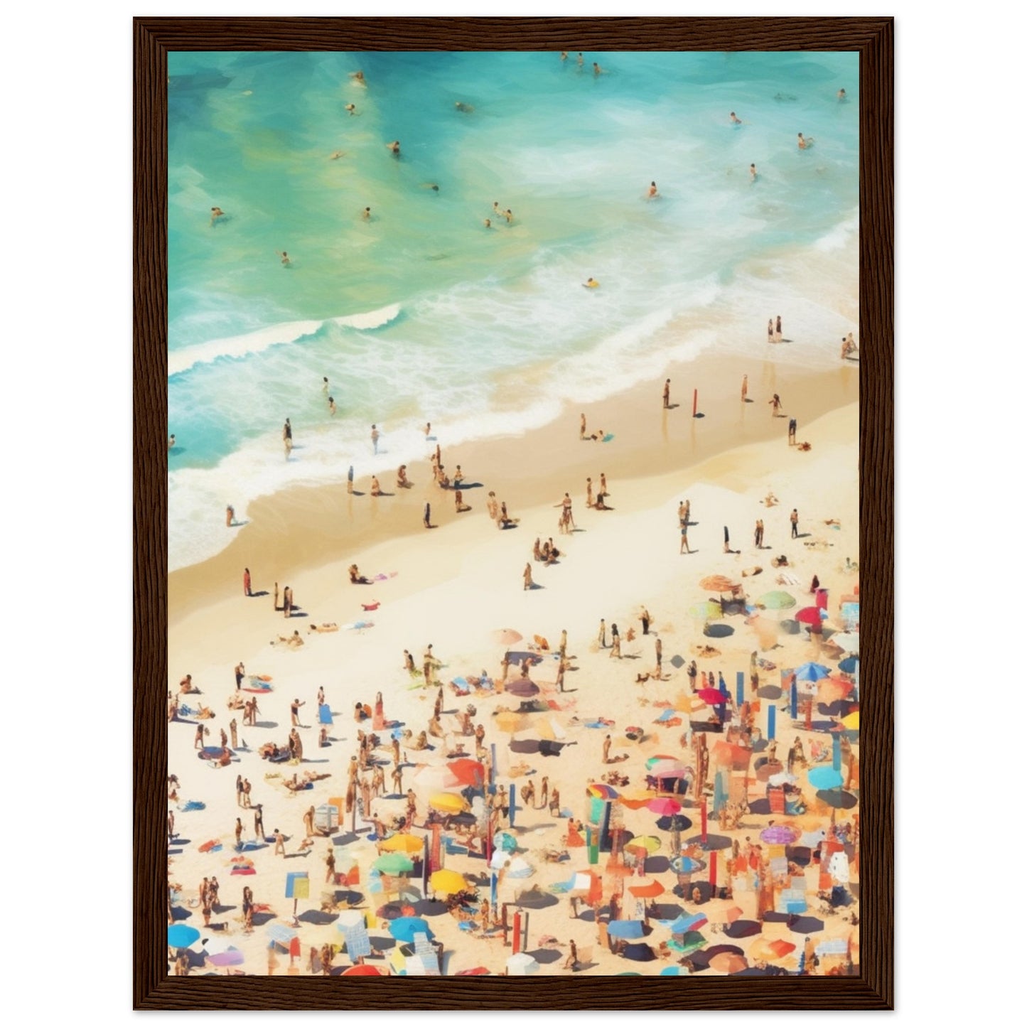 Premium Matte Paper Wooden Framed Poster