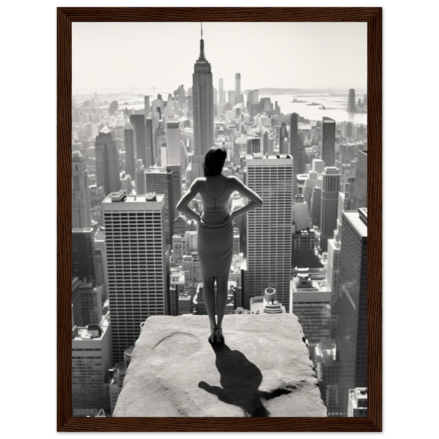 Museum-Quality Matte Paper Wooden Framed Poster - Premium Matte Paper Wooden Framed Poster