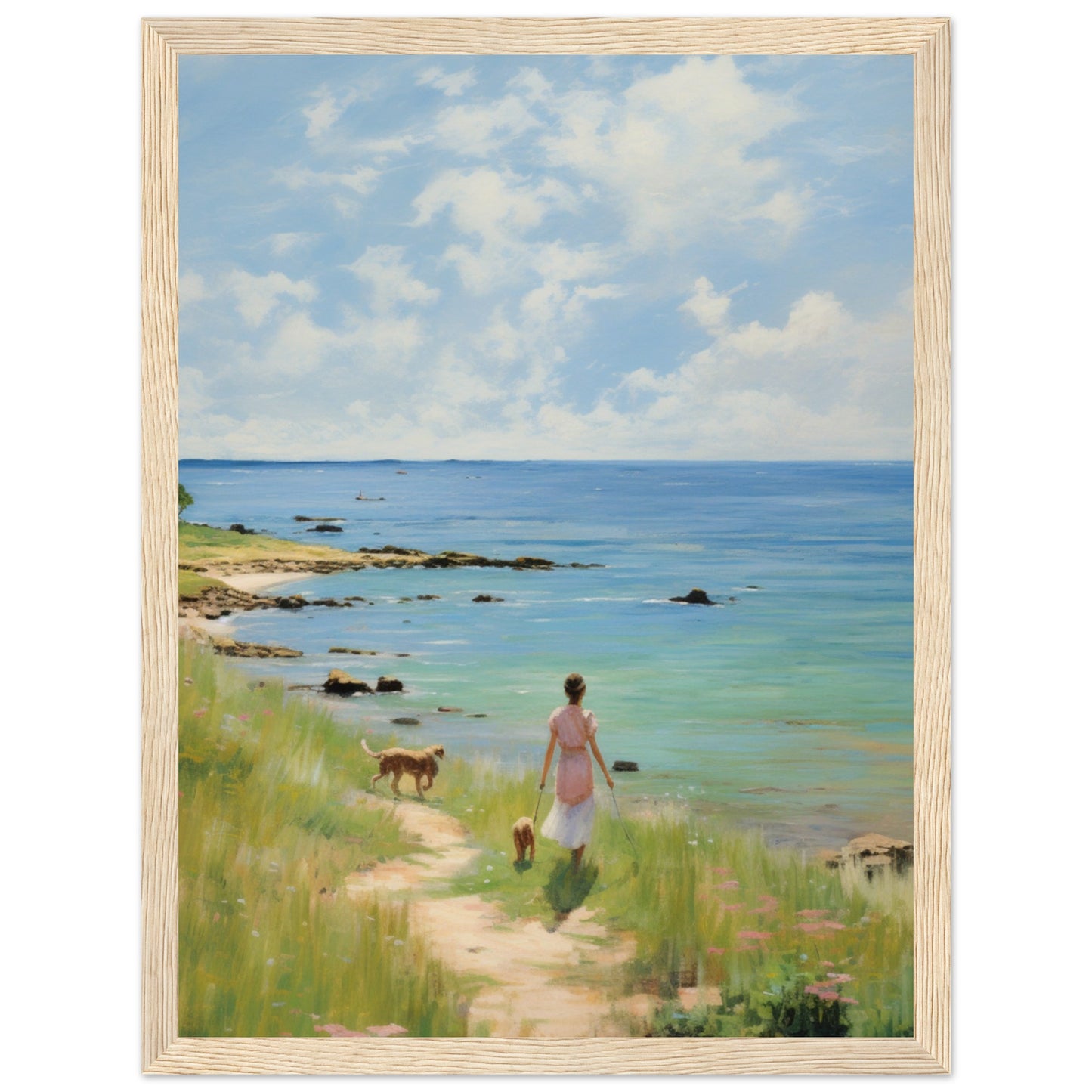 Museum-Quality Matte Paper Wooden Framed Poster