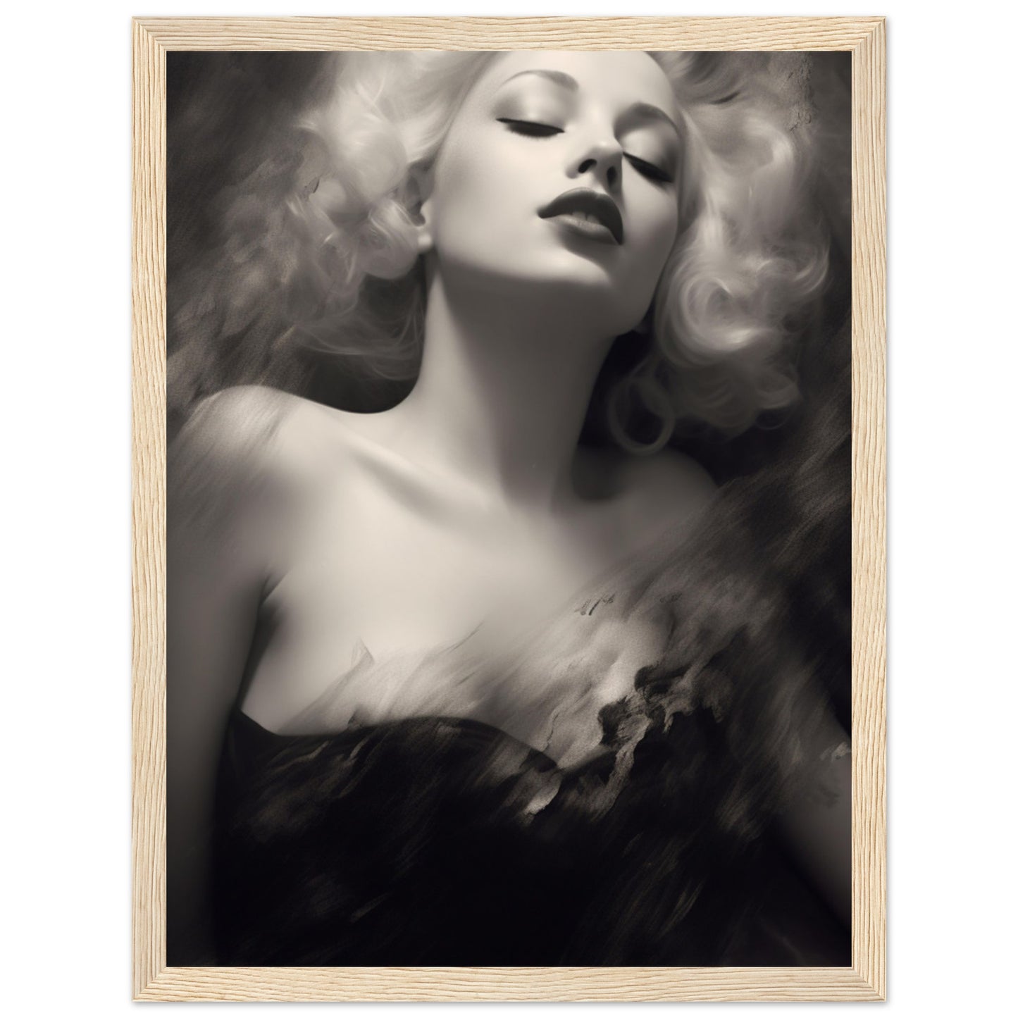 Premium Matte Paper Wooden Framed Poster