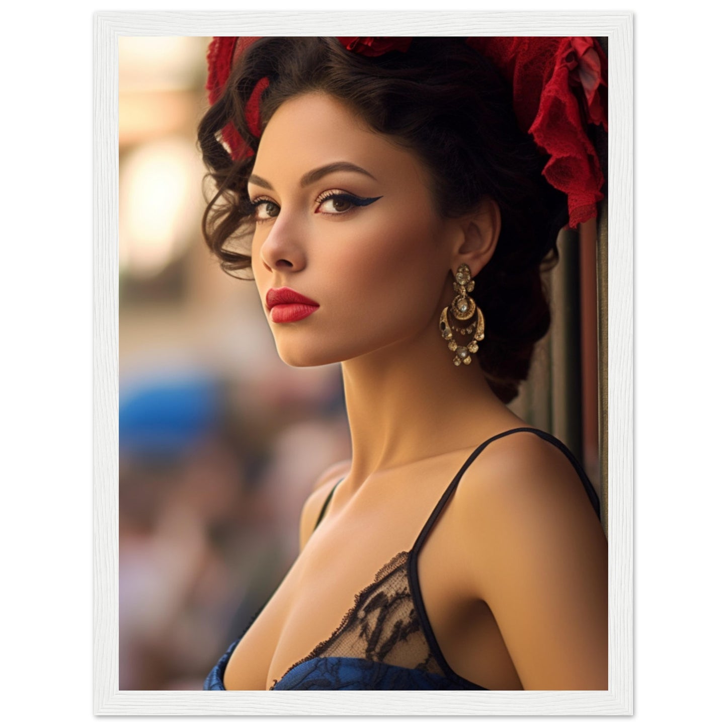 Premium Matte Paper Wooden Framed Poster