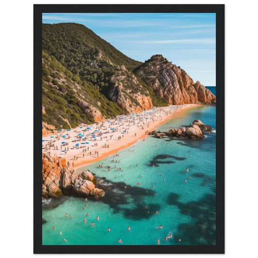 Premium Matte Paper Wooden Framed Poster