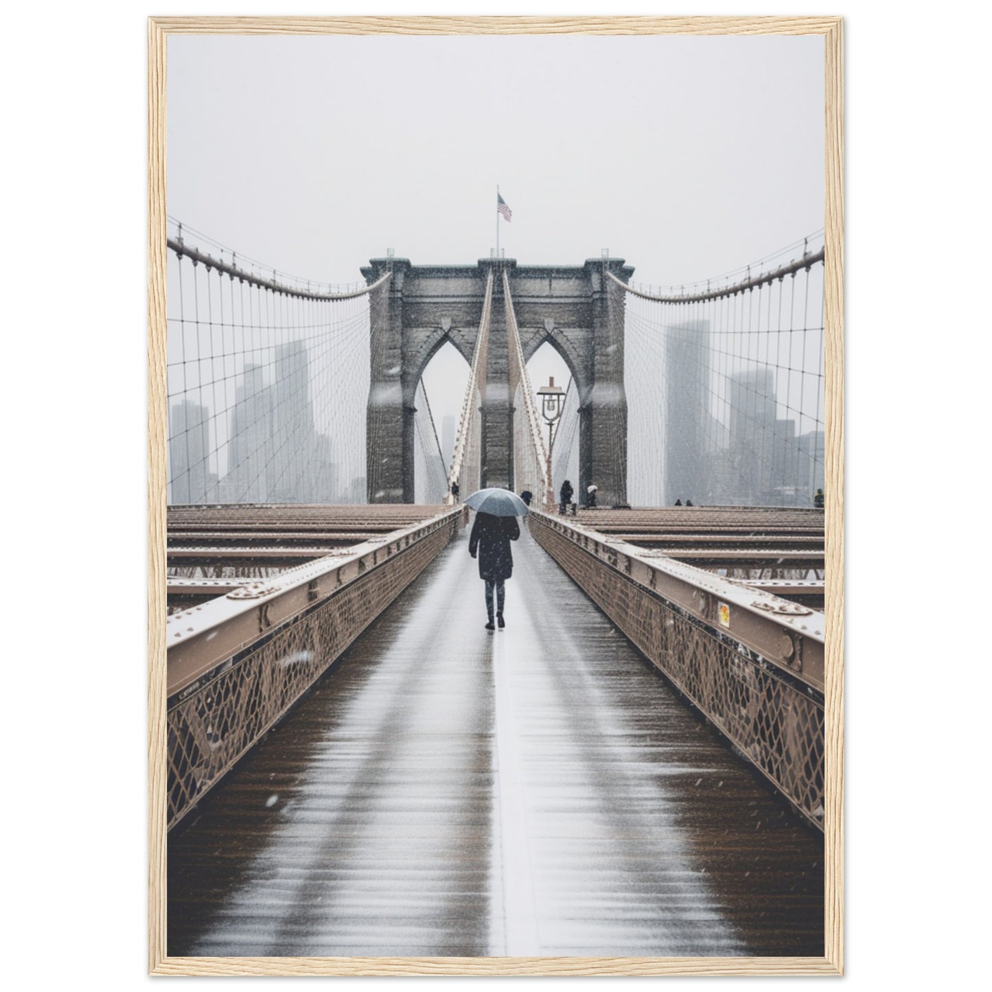 Premium Matte Paper Wooden Framed Poster