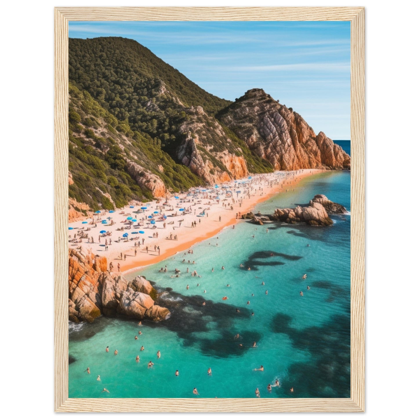 Premium Matte Paper Wooden Framed Poster