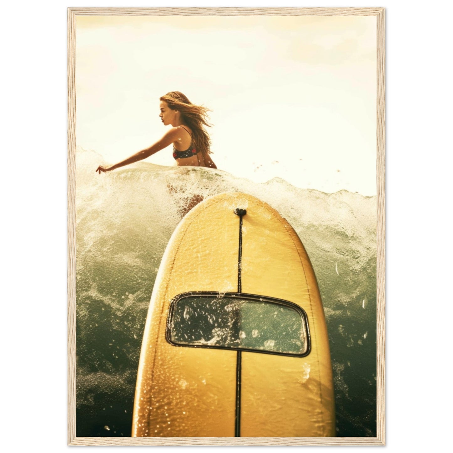 Premium Matte Paper Wooden Framed Poster