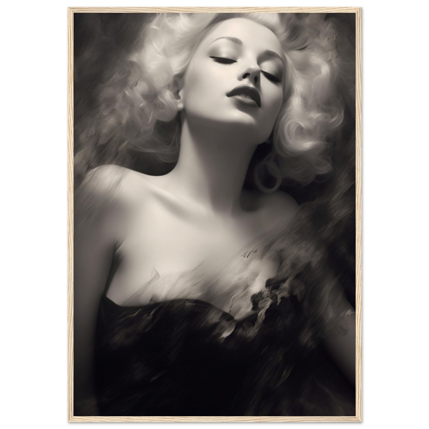 Premium Matte Paper Wooden Framed Poster