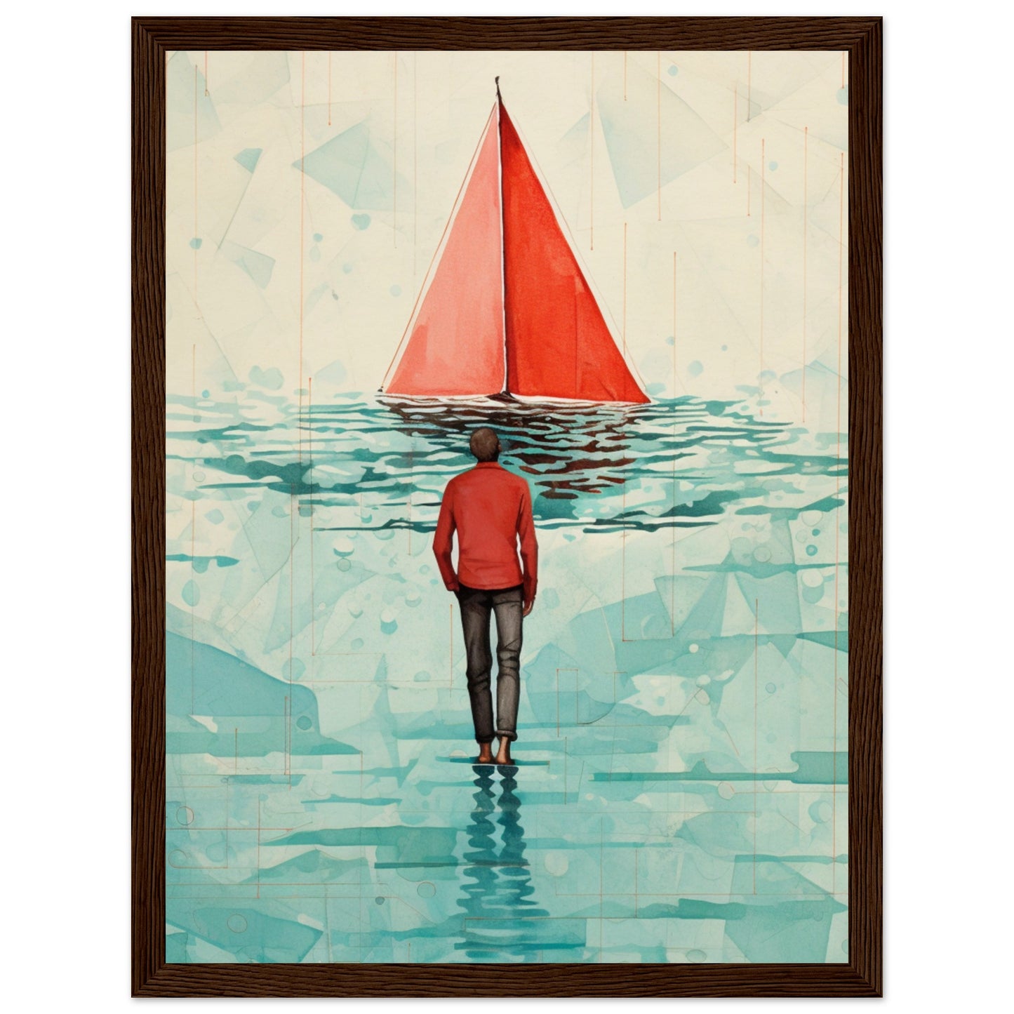 Museum-Quality Matte Paper Wooden Framed Poster