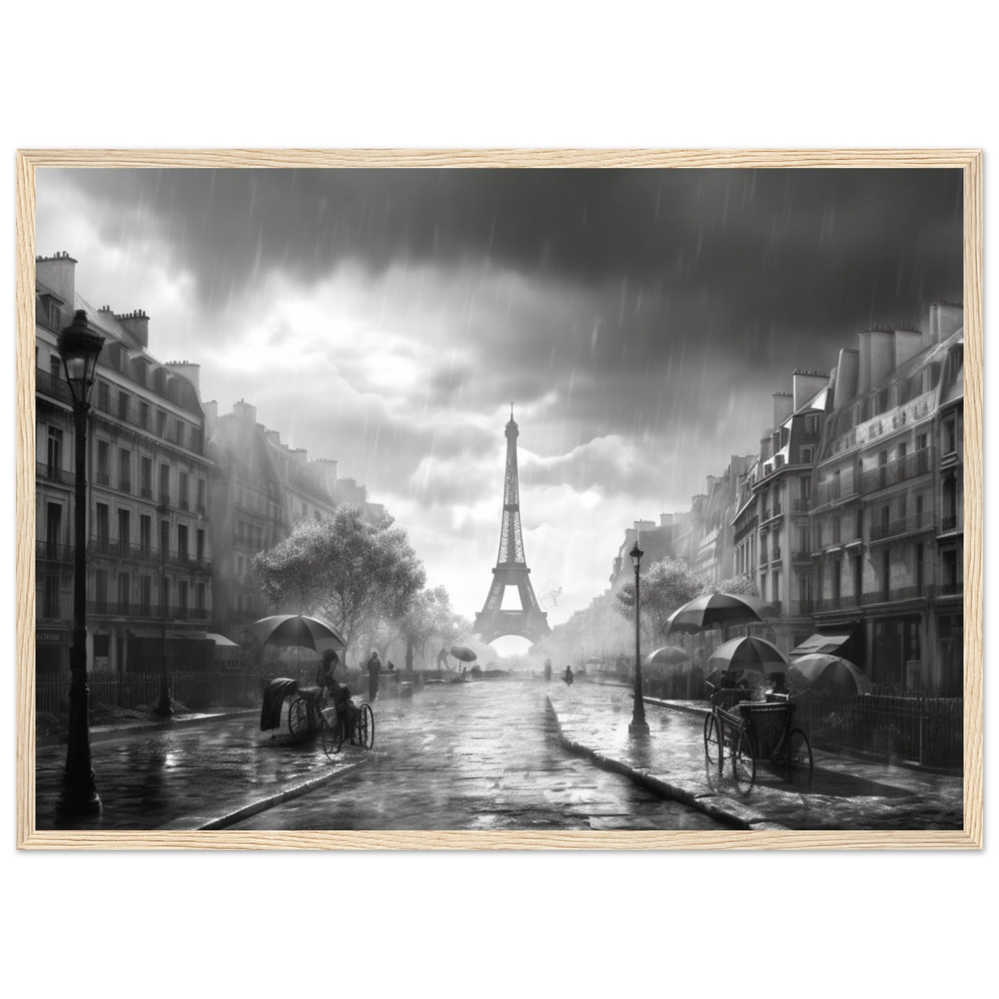 Premium Matte Paper Wooden Framed Poster