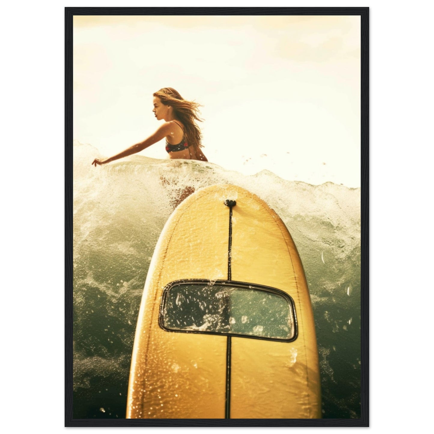 Premium Matte Paper Wooden Framed Poster