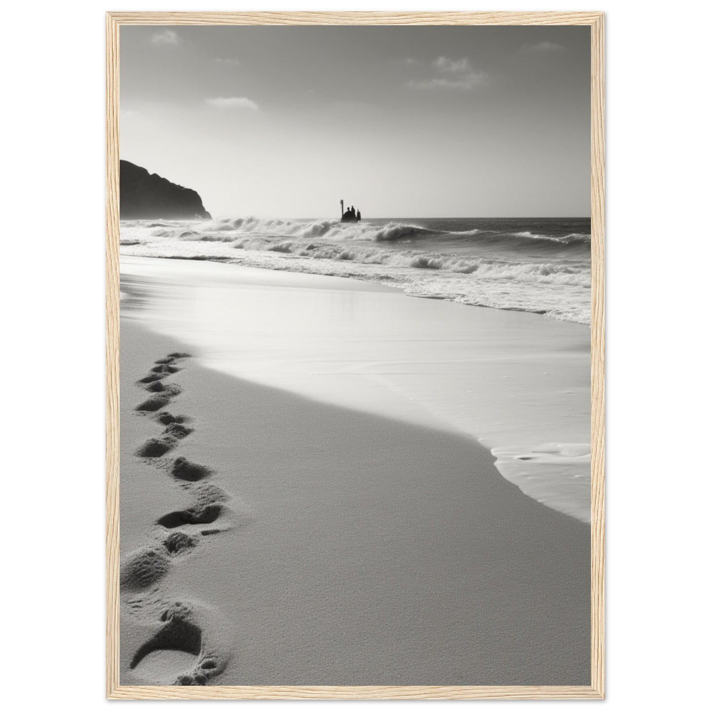 Premium Matte Paper Wooden Framed Poster