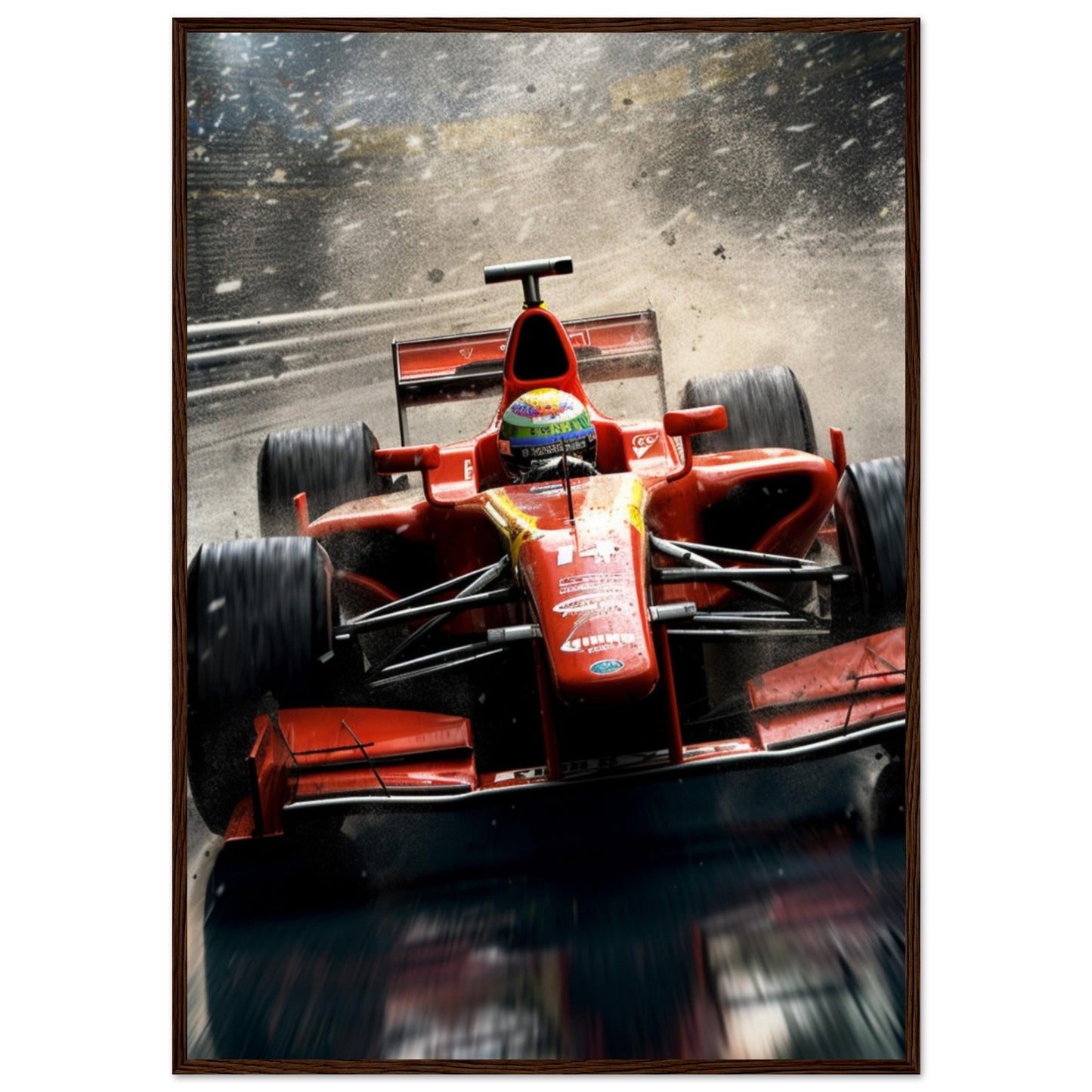 Premium Matte Paper Wooden Framed Poster