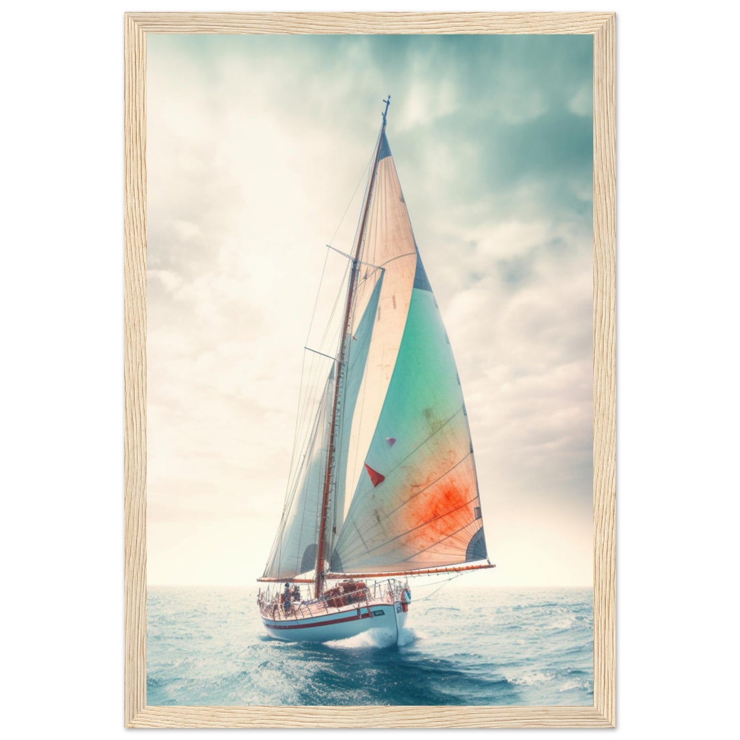 Premium Matte Paper Wooden Framed Poster