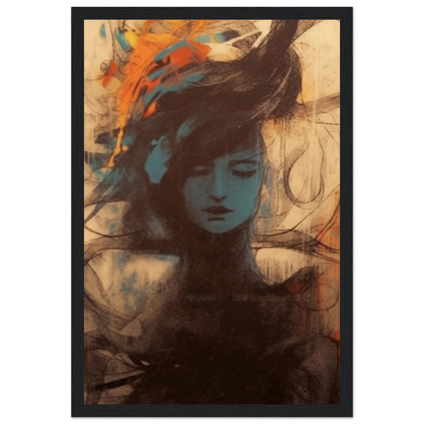 Premium Matte Paper Wooden Framed Poster