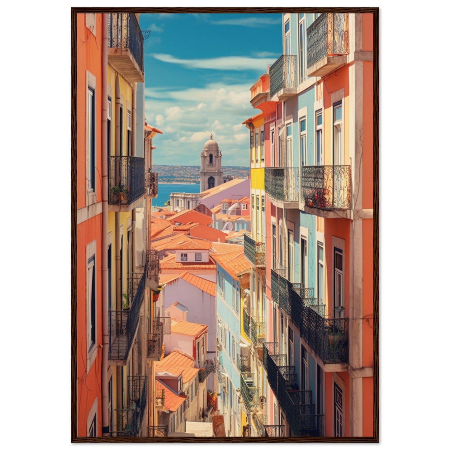 Museum-Quality Matte Paper Wooden Framed Poster