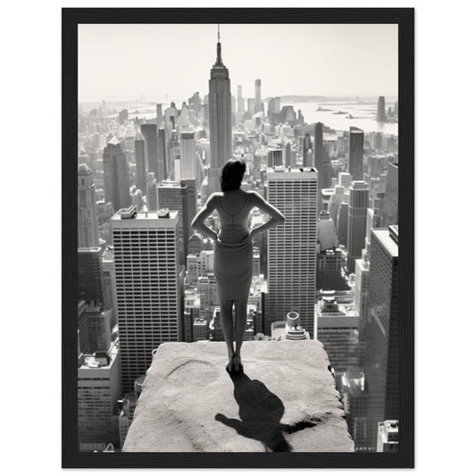 Museum-Quality Matte Paper Wooden Framed Poster - Premium Matte Paper Wooden Framed Poster