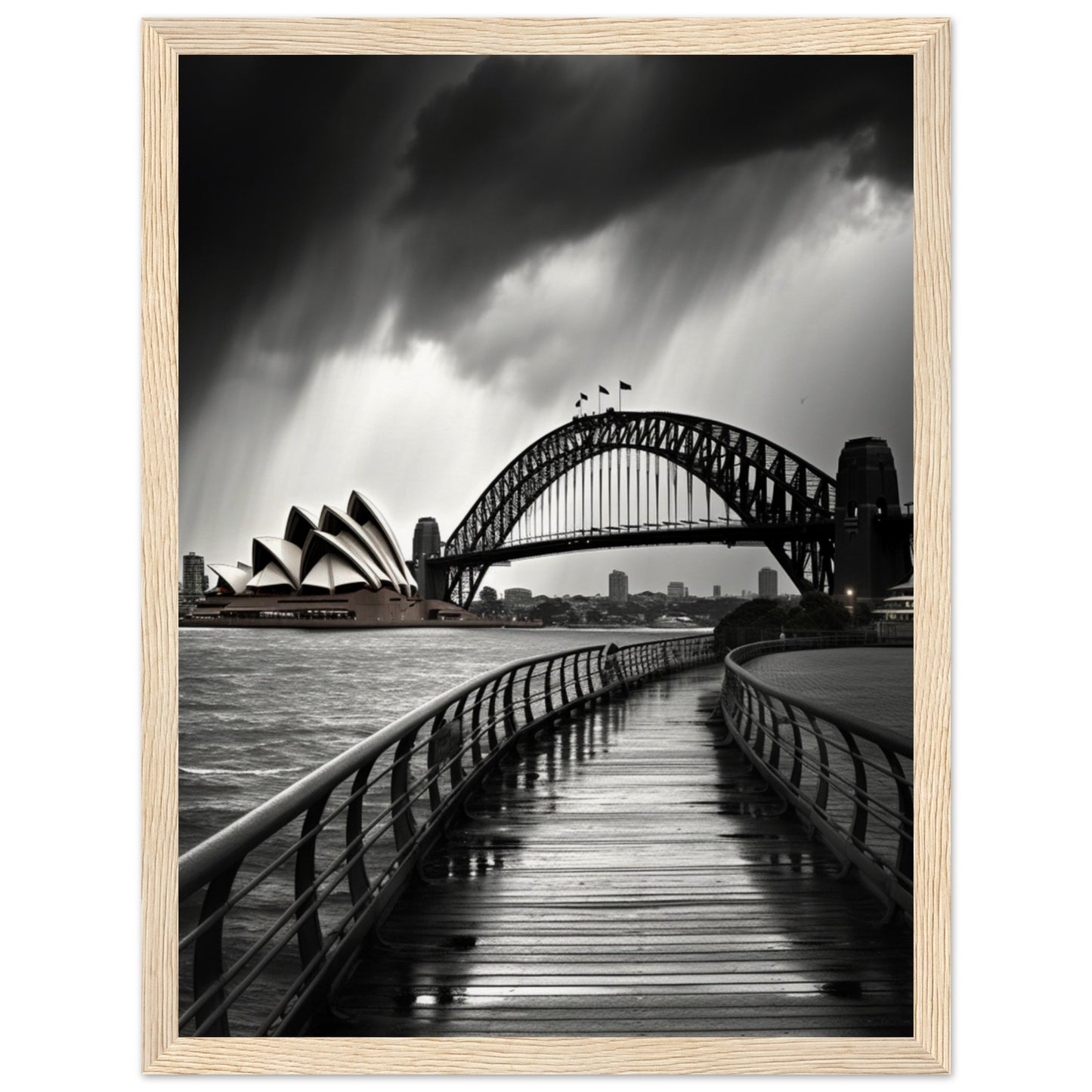 Museum-Quality Matte Paper Wooden Framed Poster