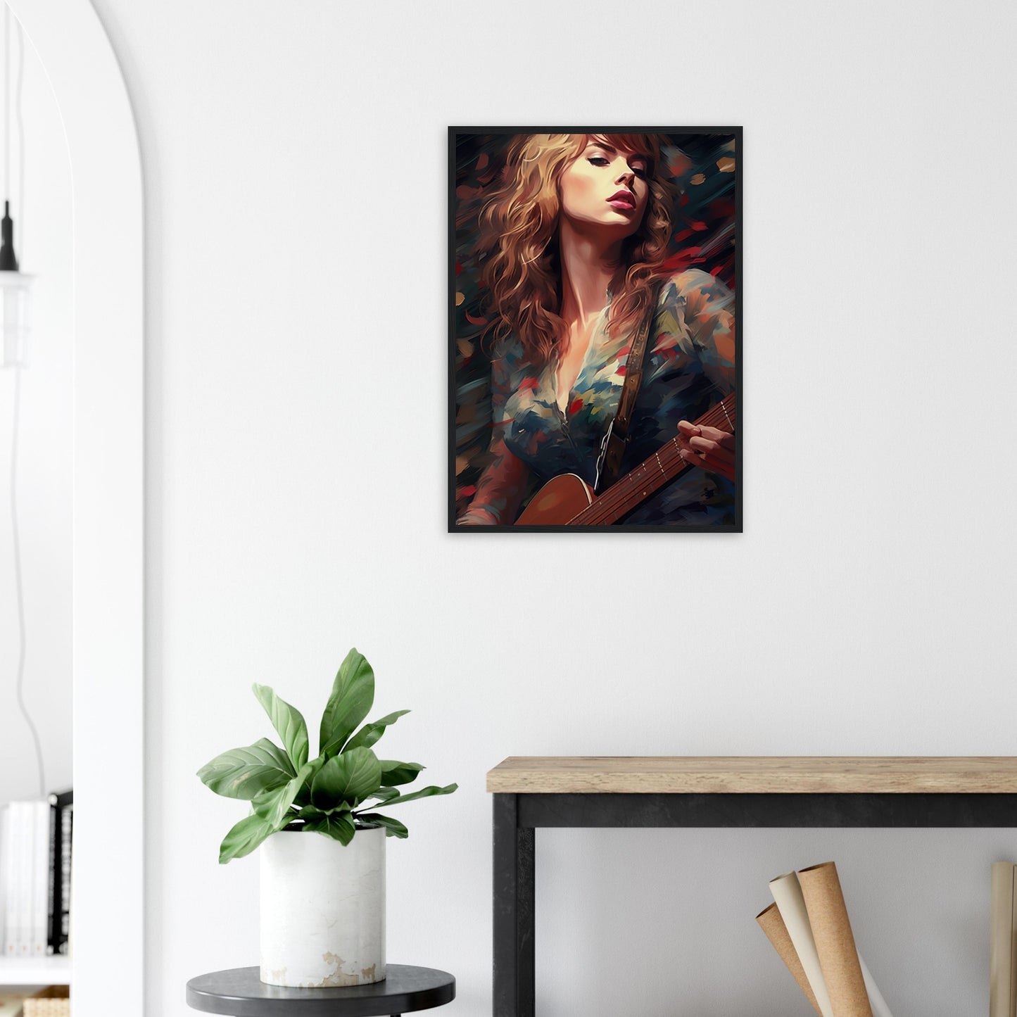 Premium Matte Paper Wooden Framed Poster