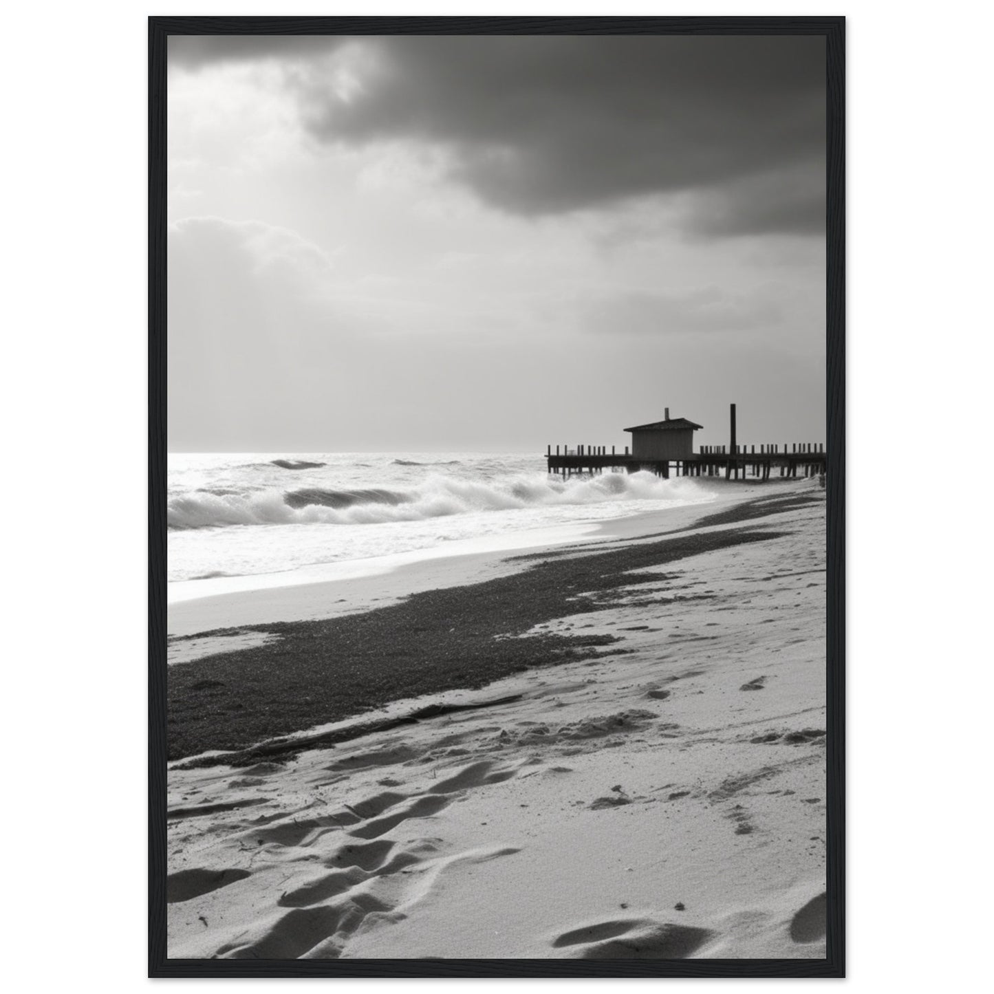 Premium Matte Paper Wooden Framed Poster