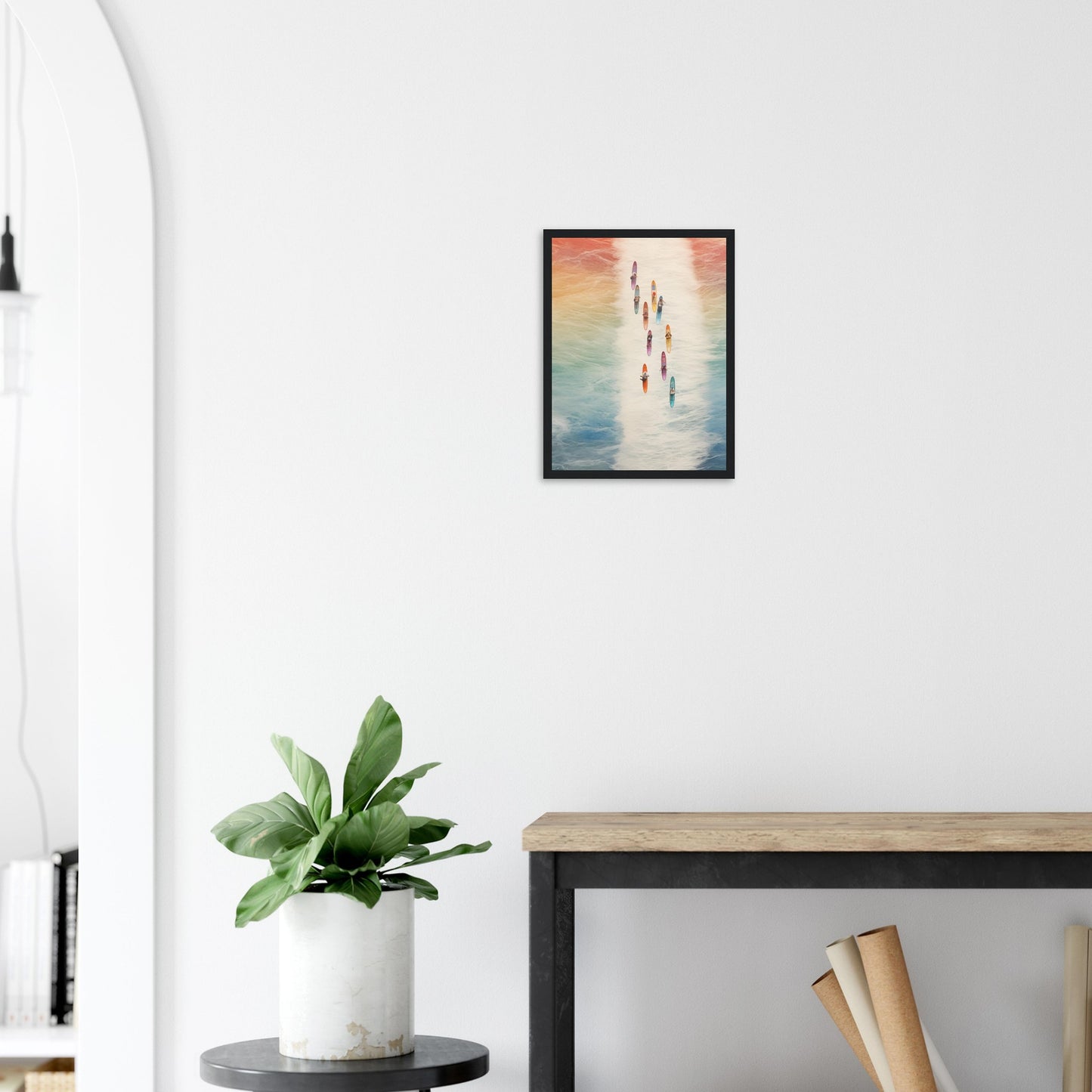 Premium Matte Paper Wooden Framed Poster