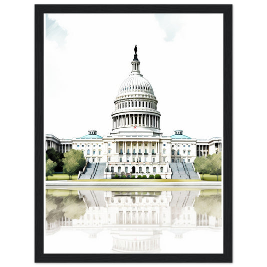 Museum-Quality Matte Paper Poster - Premium Matte Paper Wooden Framed Poster