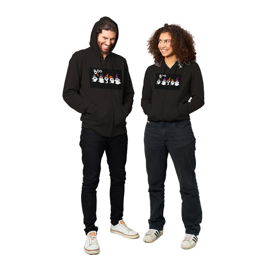 Organic Unisex Zip Hoodie