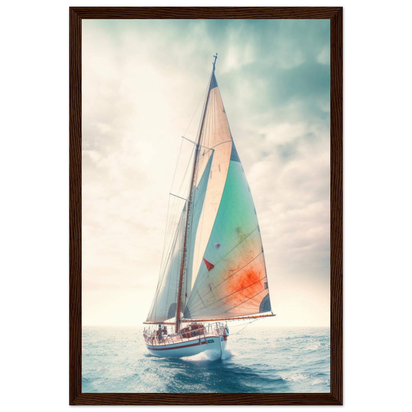 Premium Matte Paper Wooden Framed Poster