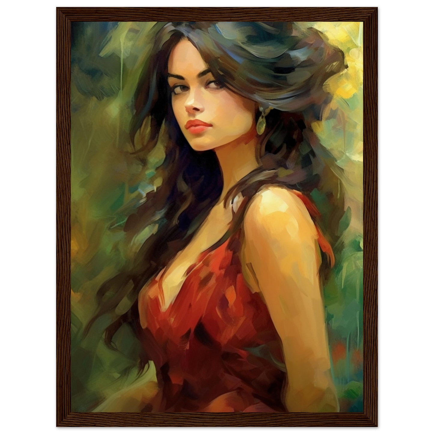 Premium Matte Paper Wooden Framed Poster