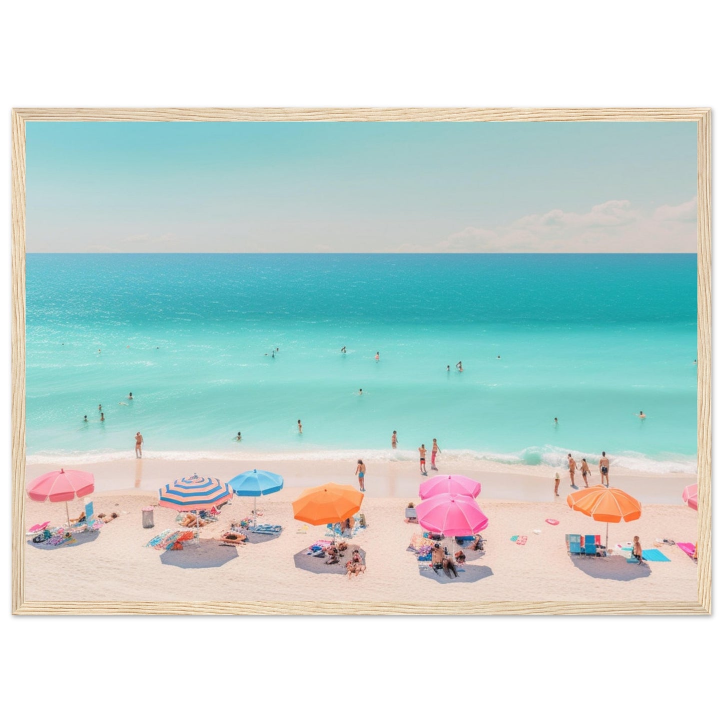 Premium Matte Paper Wooden Framed Poster