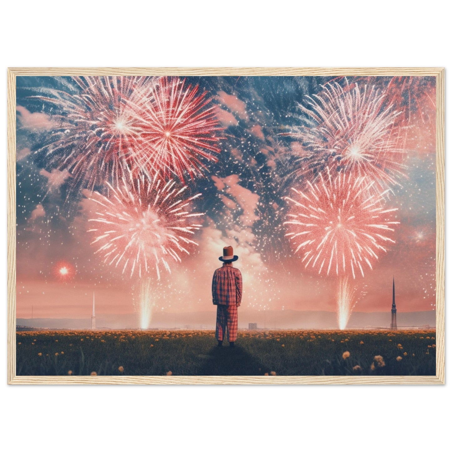 Premium Matte Paper Wooden Framed Poster