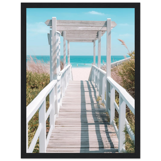 Premium Matte Paper Wooden Framed Poster