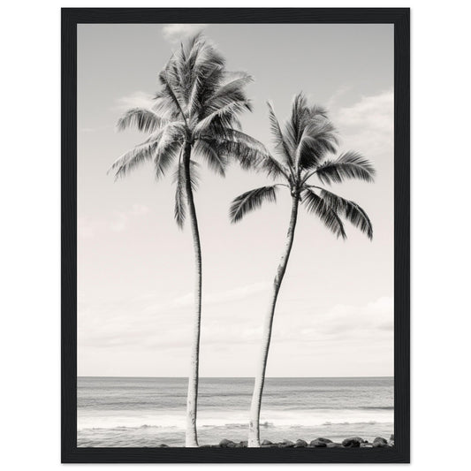 Premium Matte Paper Wooden Framed Poster