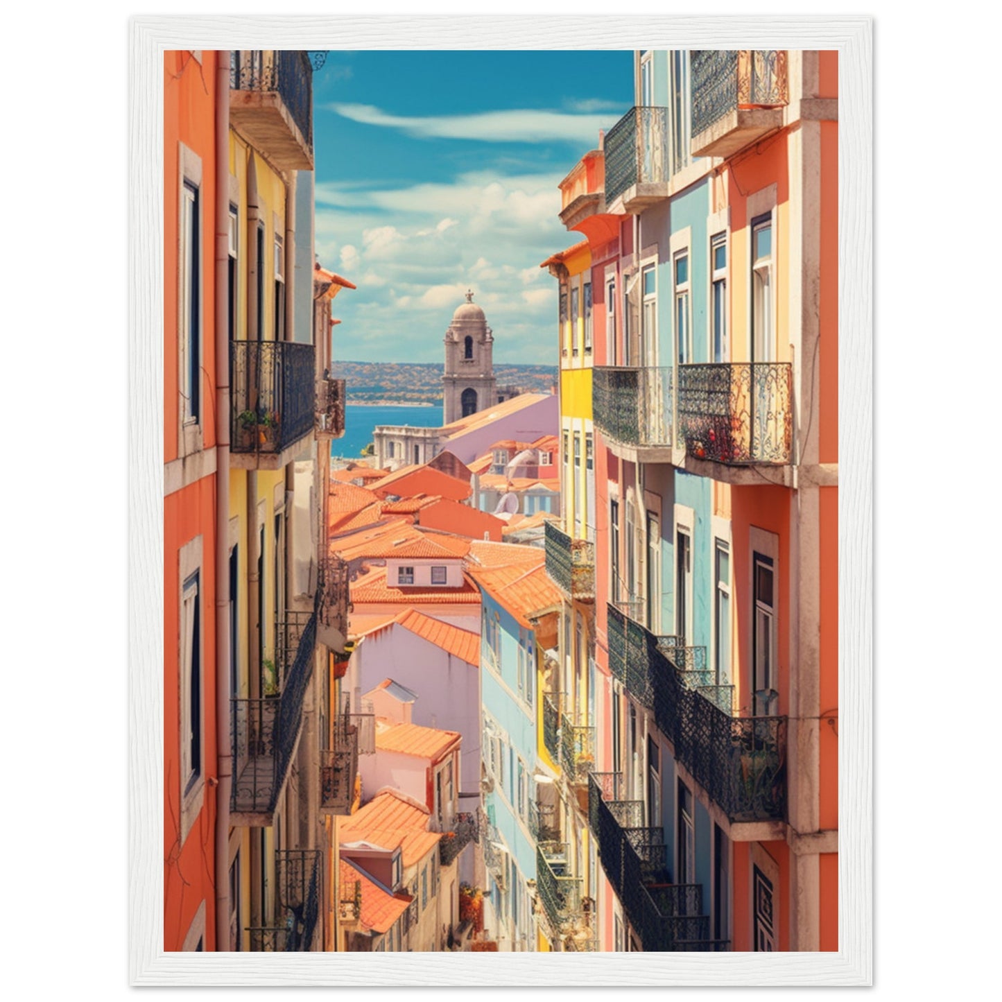 Premium Matte Paper Wooden Framed Poster