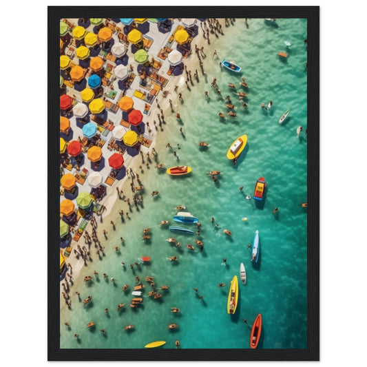 Premium Matte Paper Wooden Framed Poster