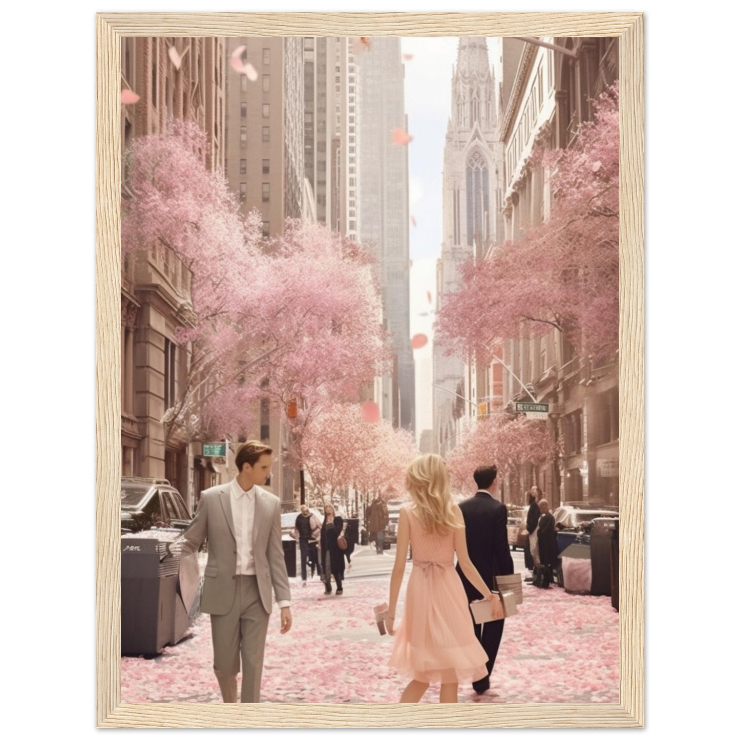 Premium Matte Paper Wooden Framed Poster