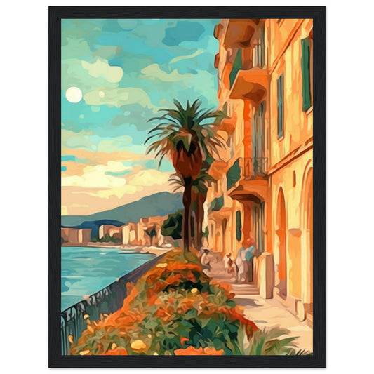 Premium Matte Paper Wooden Framed Poster