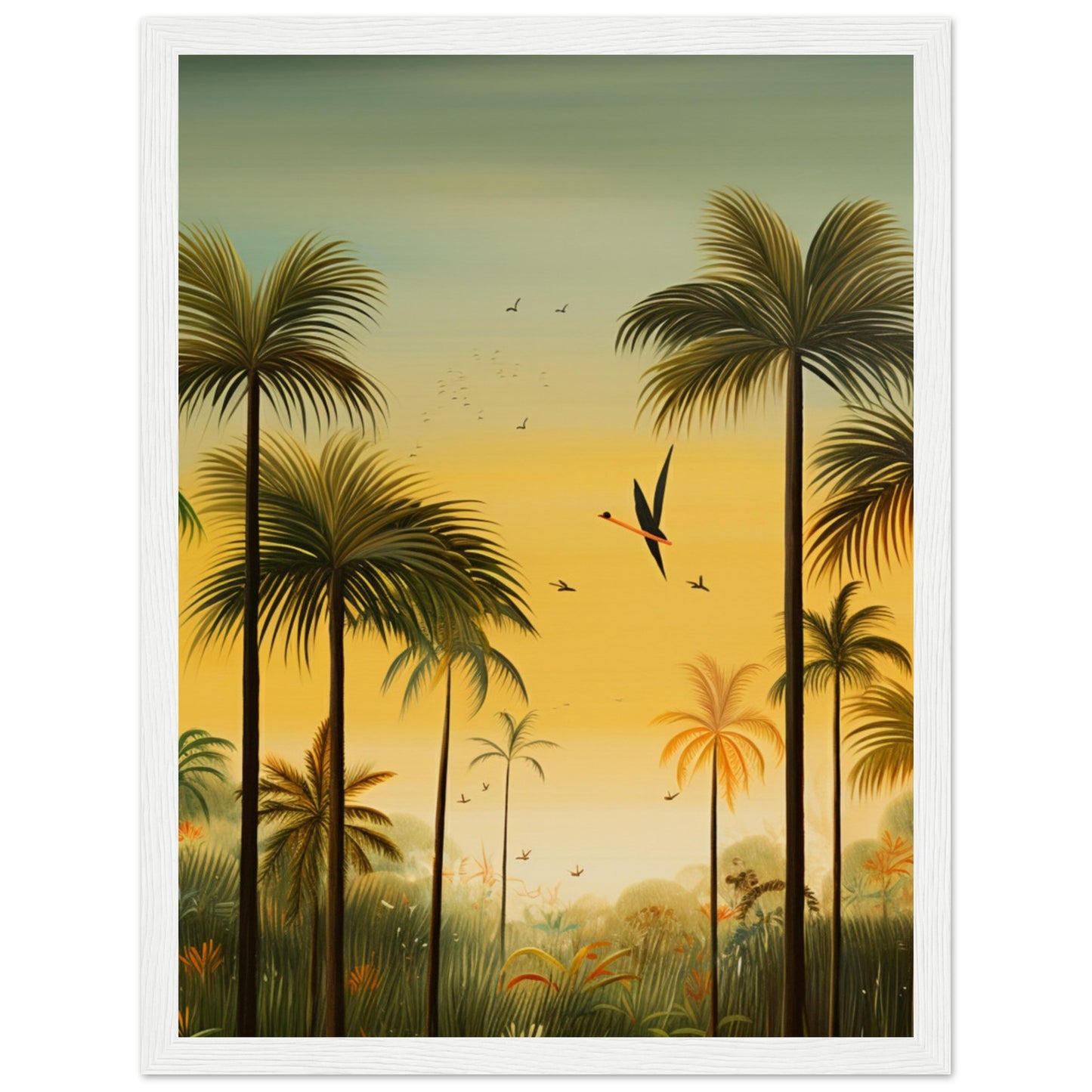 Premium Matte Paper Wooden Framed Poster