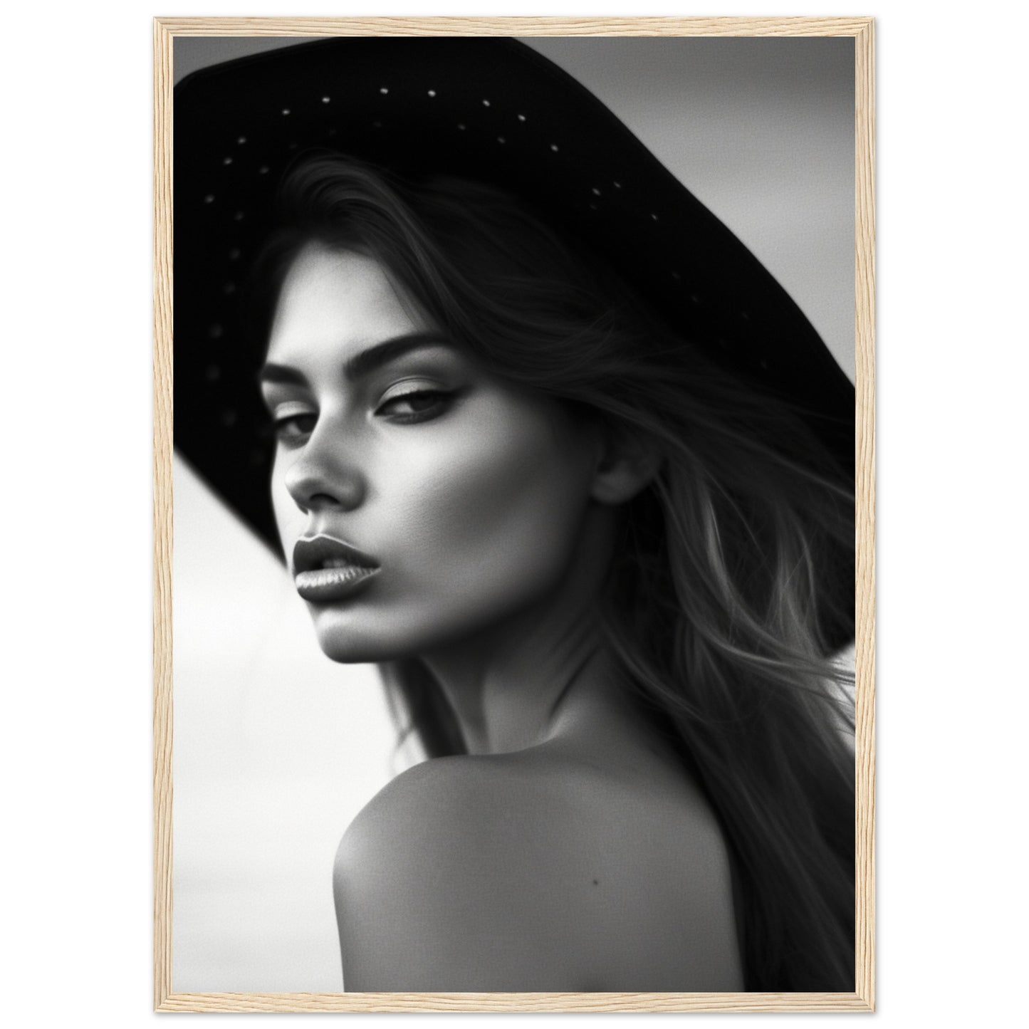 Premium Matte Paper Wooden Framed Poster