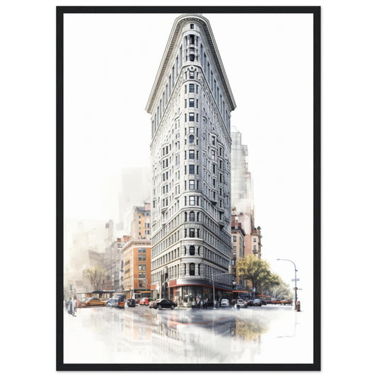 Premium Matte Paper Wooden Framed Poster