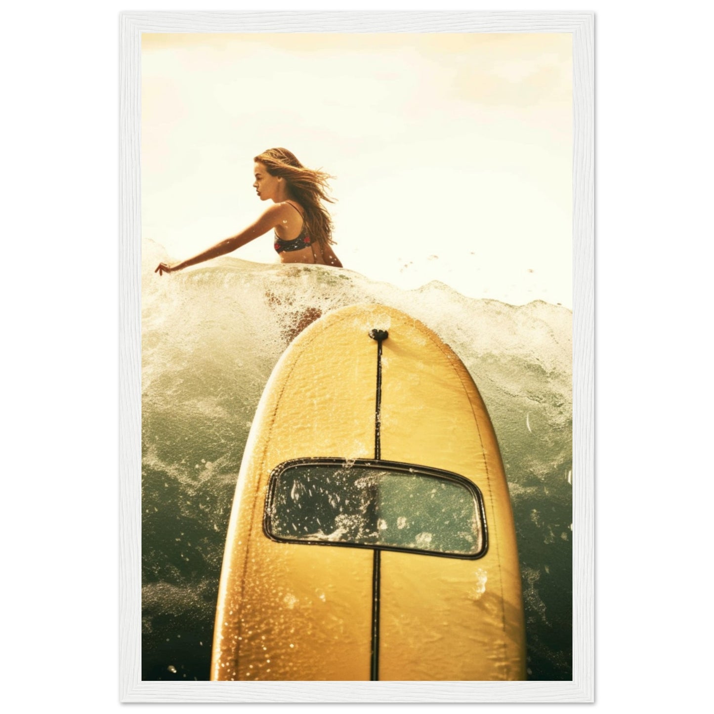 Premium Matte Paper Wooden Framed Poster