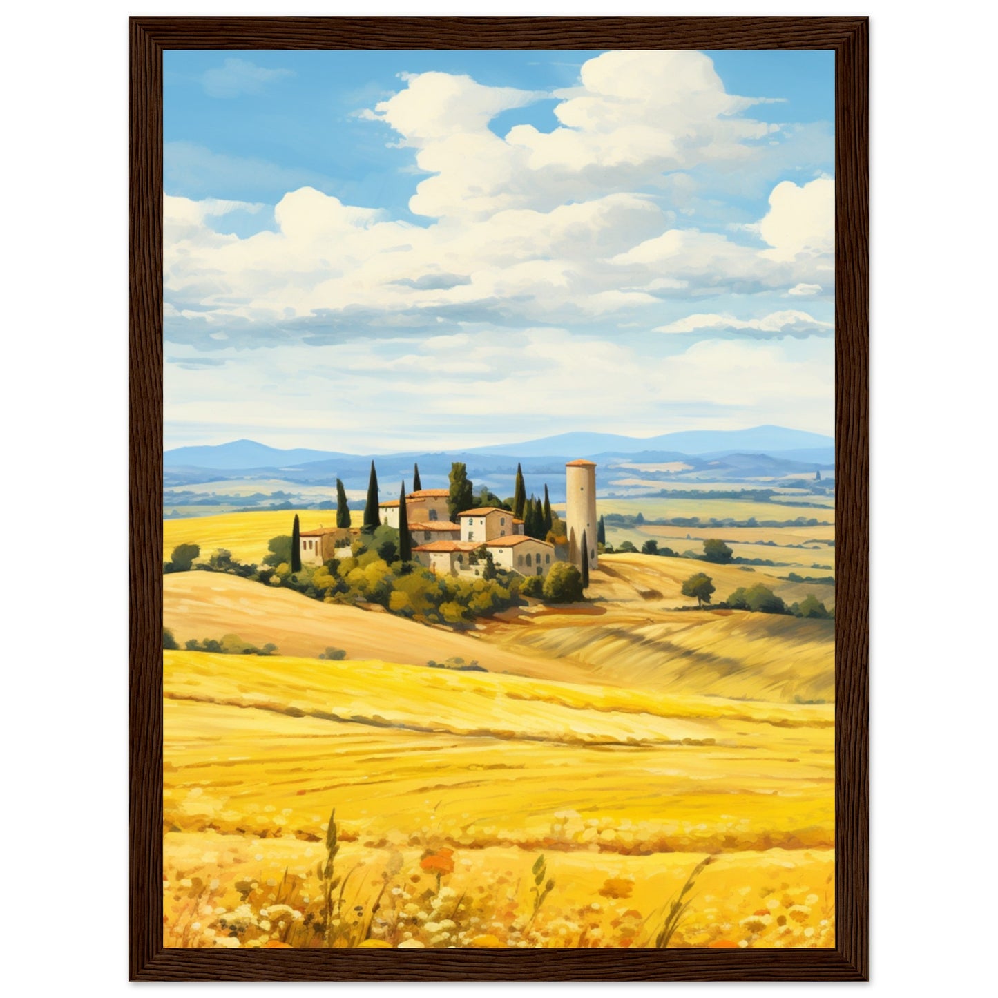 Museum-Quality Matte Paper Wooden Framed Poster - Premium Matte Paper Wooden Framed Poster