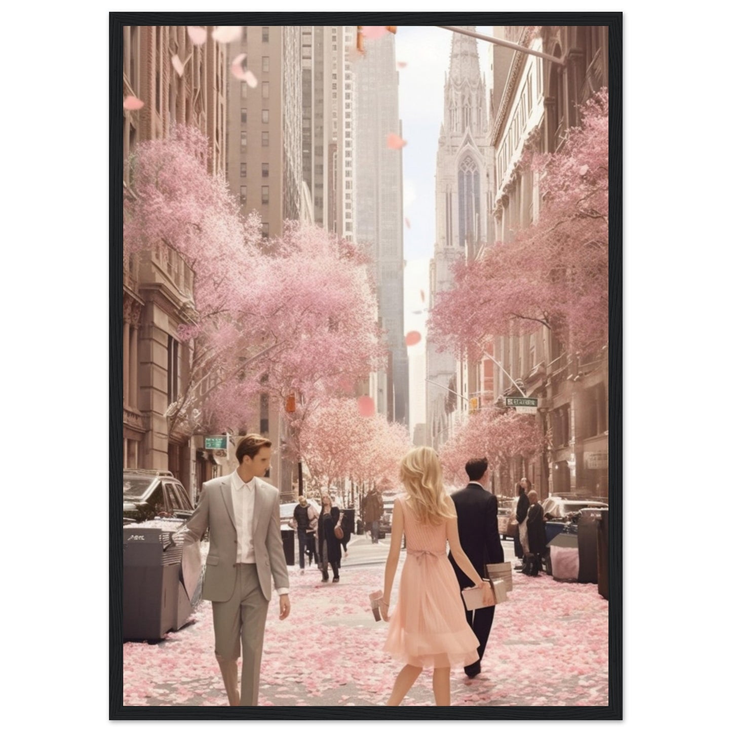 Premium Matte Paper Wooden Framed Poster