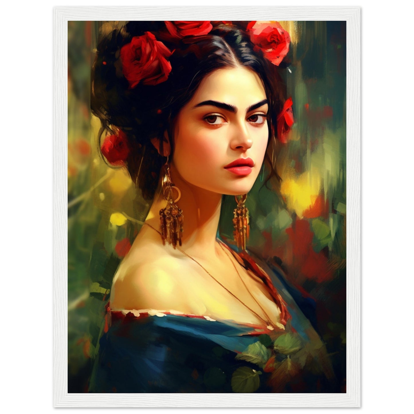 Premium Matte Paper Wooden Framed Poster