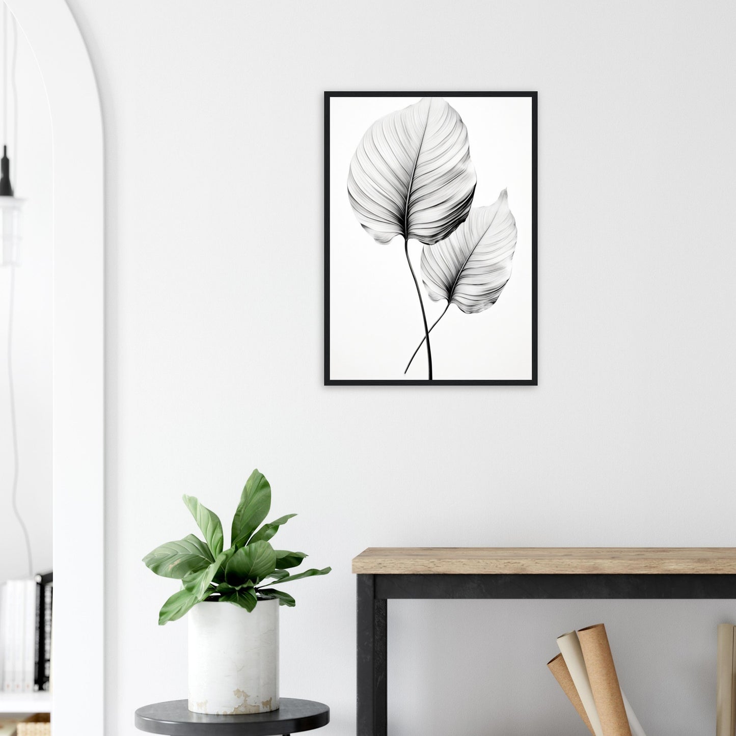 Premium Matte Paper Wooden Framed Poster