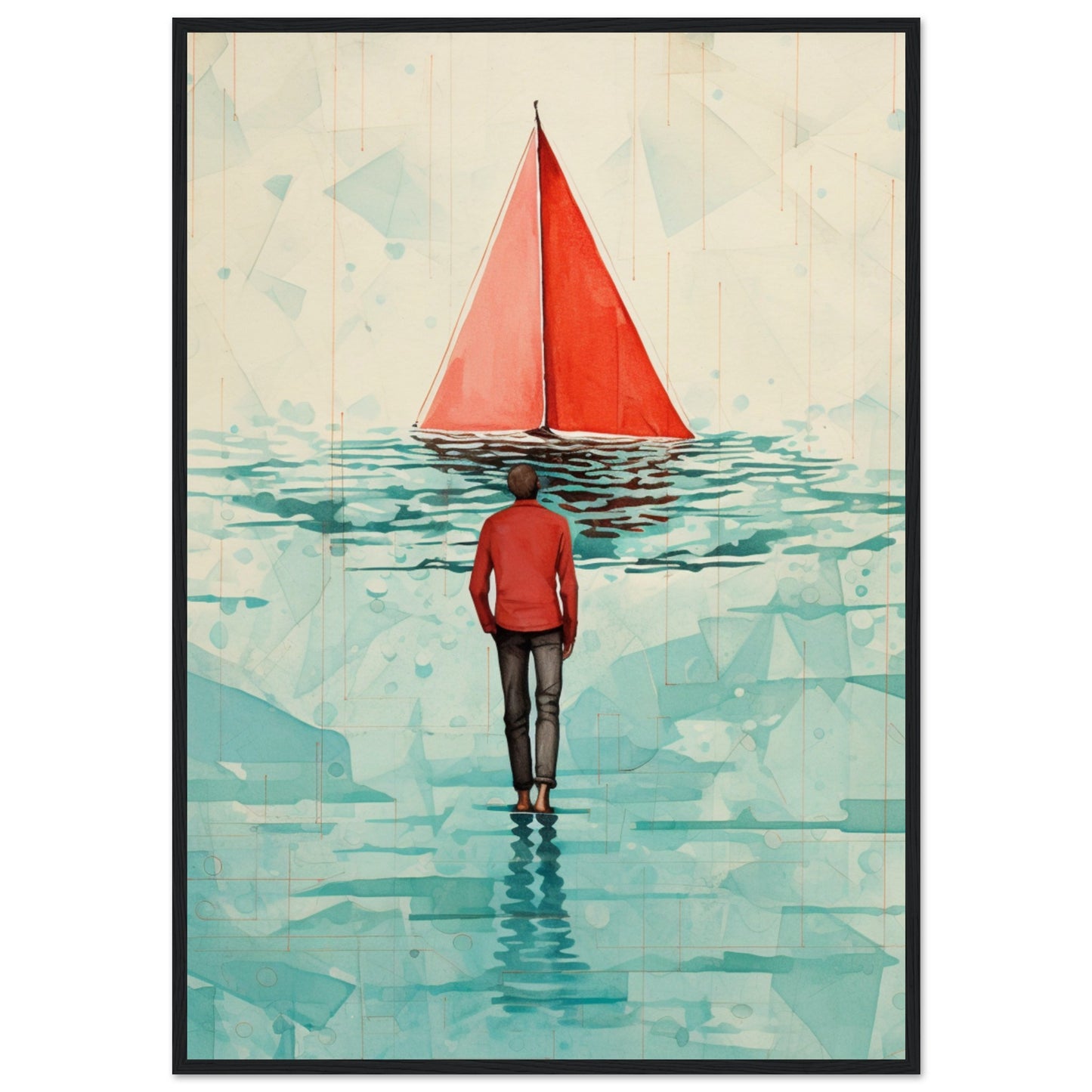 Museum-Quality Matte Paper Wooden Framed Poster