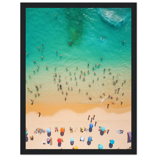 Premium Matte Paper Wooden Framed Poster