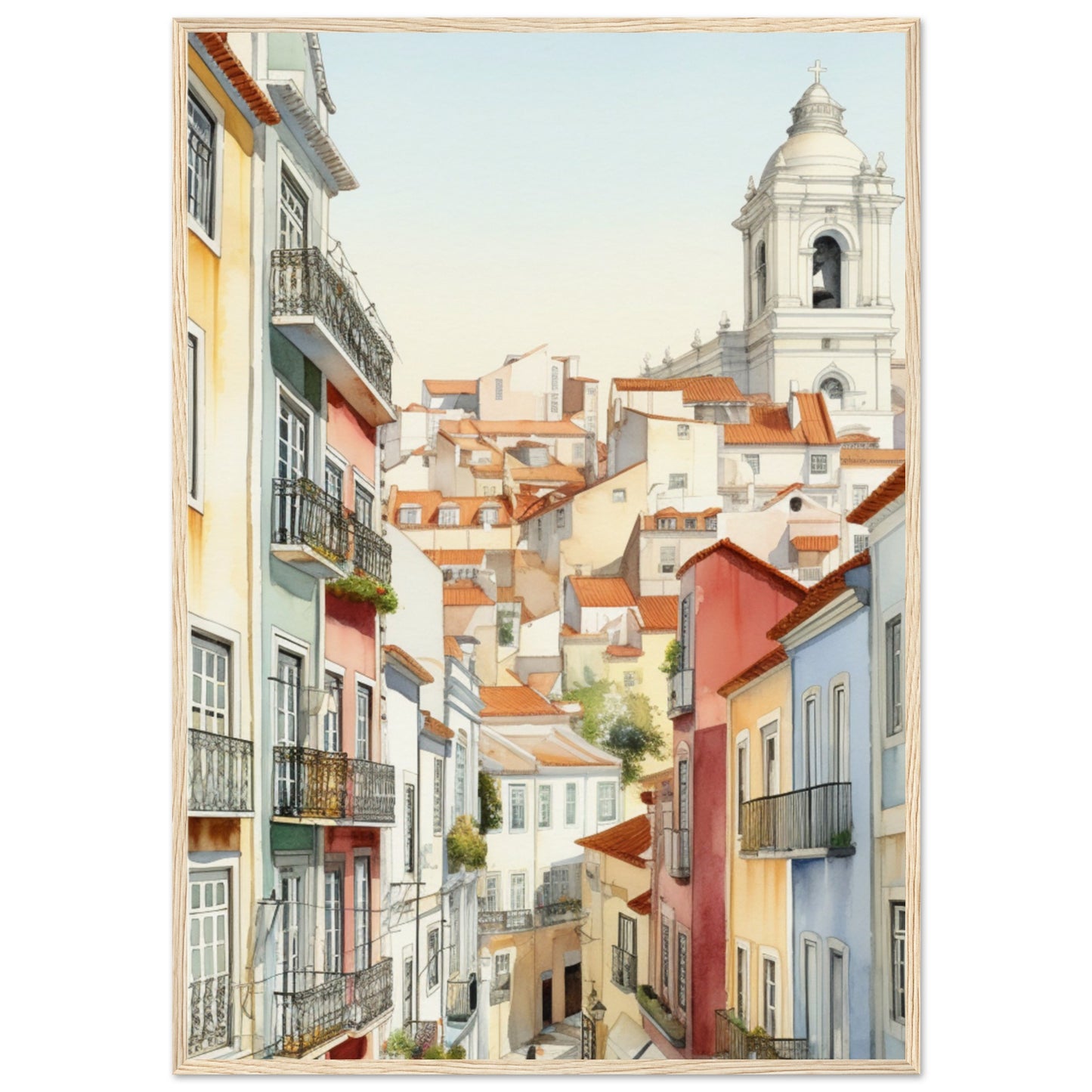 Museum-Quality Matte Paper Wooden Framed Poster