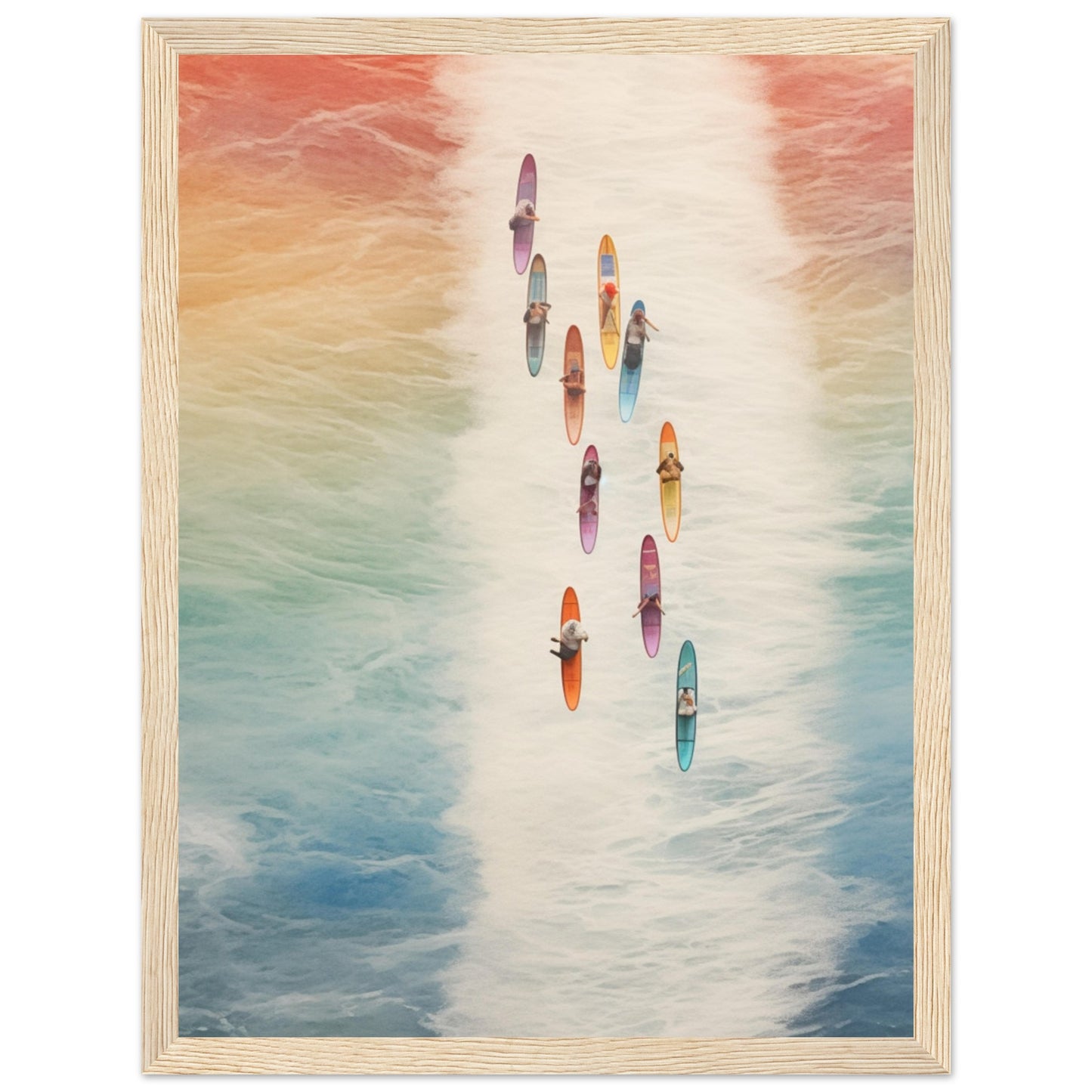 Premium Matte Paper Wooden Framed Poster